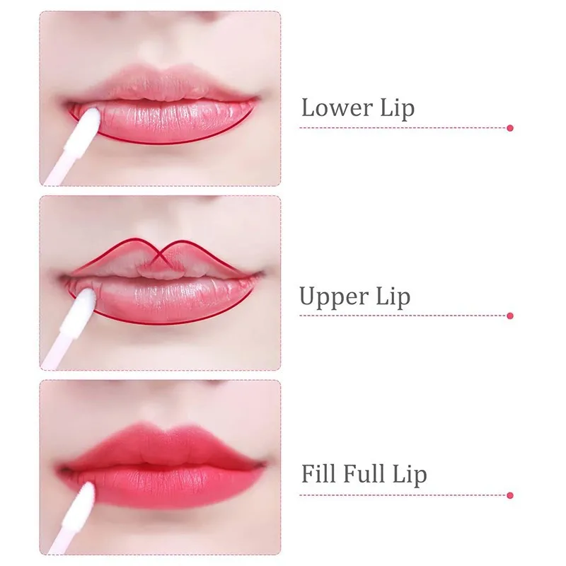 500/1000PCS Disposable Lip Brush Eyelash Makeup Tool Microbrush Lash Extension Mascara Eye Shadow Brushes Accessories Wholesaler
