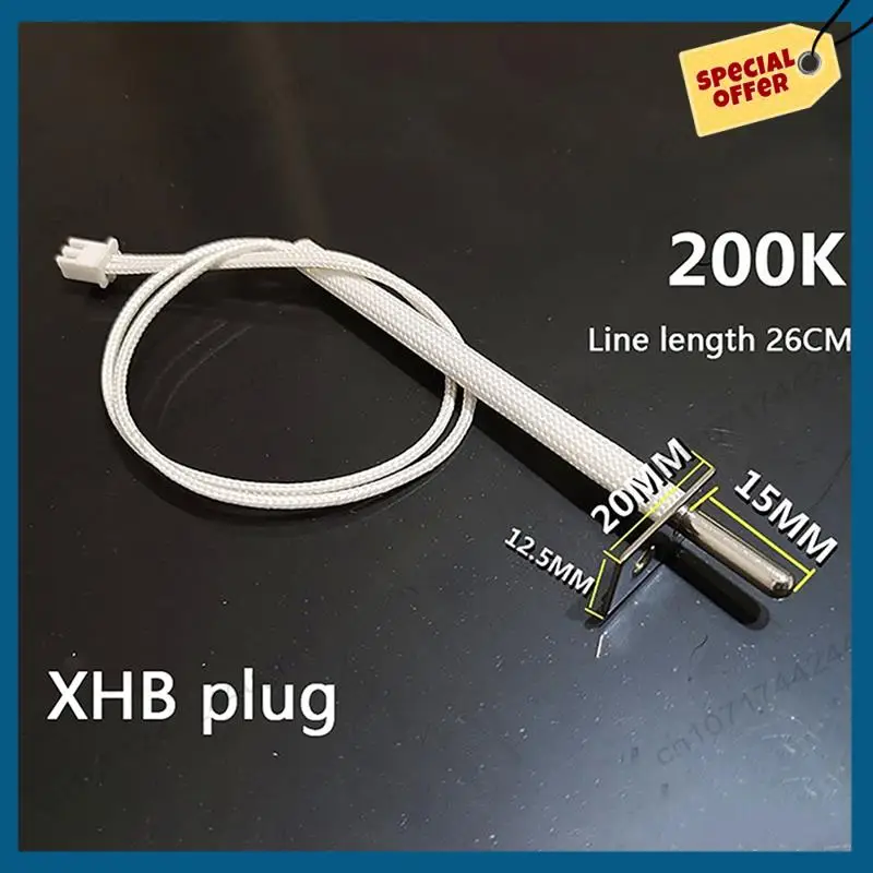 -A15I Temperature Sensor Probe 200K Thermostat NTC Temperature Sensor Air Fryer Replacement Parts For Air Fryer