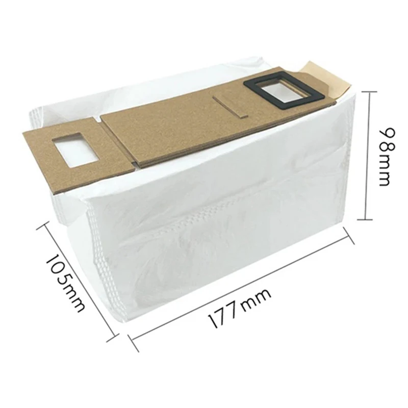 Sac anti-poussière pour roborock S7 / T7s / T7s plus, accessoires de robot de balayage avec grande capacité pour Kits de pièces de rechange de remplacement à domicile