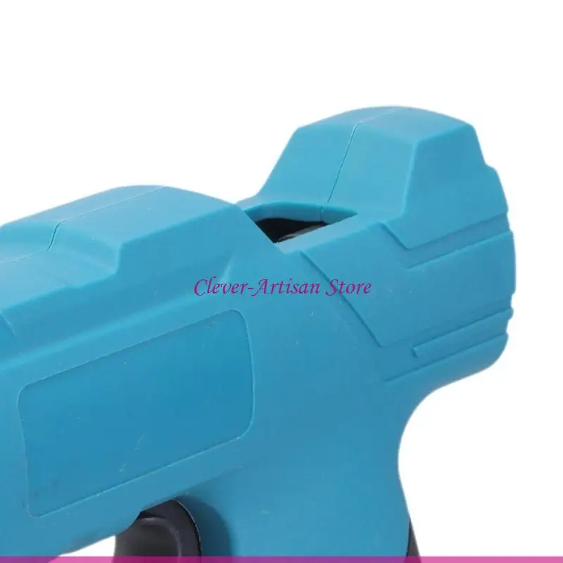 E06B مسدسات الغراء الساخن اللاسلكية المريحة 21 فولت مسدسات تسخين سريع للحرارة 11 مللي متر العصي الغراء متوافق مع مهام الإصلاح