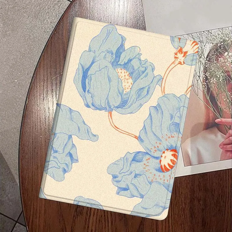 Étui à motif Floral créatif pour tablette Vivo IQOO Pad2 Pad3 Pad5 Air SE Pro 12.1 12.3 13 11.5 11 pouces