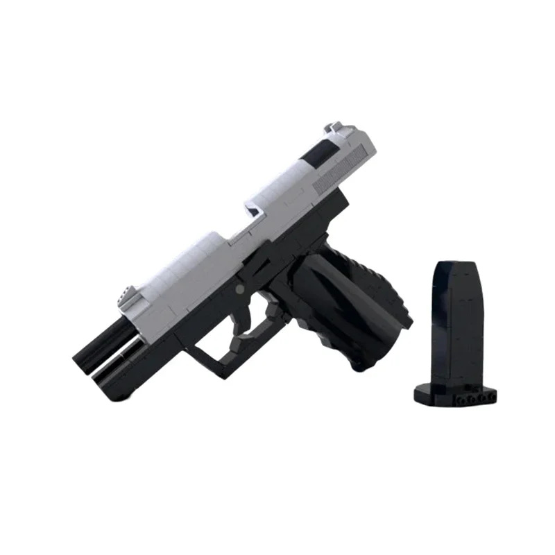 MOC-124171 Walther P99 Simulation DIY Model Building Block Assembly Military High-quality Particle Creative Boy Gift 523PCS