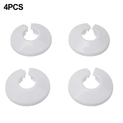 4 Uds. De collares de tubo de radiador de 15mm, cubierta decorativa para suelo, escudo de radiador, cubierta de tubería de agua para accesorios de grifo de conducto de pared