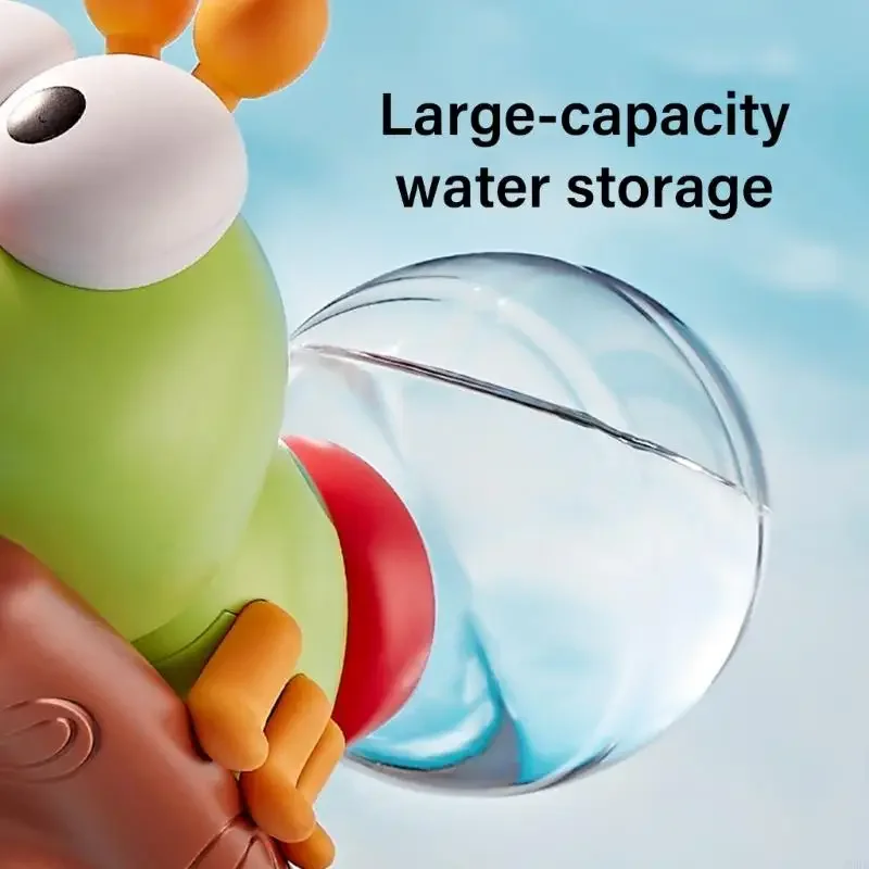 Crianças amigáveis ​​armas esguicho água operações fáceis elétrica desenhos animados formigas design armas água a