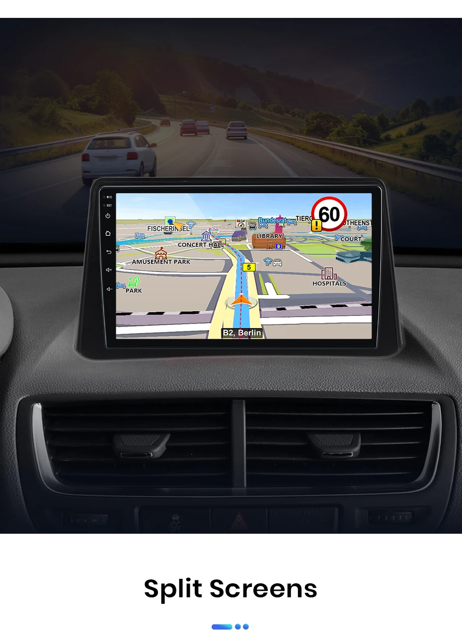 Junsun Kabelloses CarPlay Android Auto Autoradio für Opel Mokka 2012-2016 2 DIN Multimedia-Stereoanlage mit Eingebautem Kühlventilator GPS-Navigation SWC Bluetooth FM RDS DSP IPS-Bildschirm Auto-Intelligentes System 4G WiFi 8-Kern Plug&Play Haupteinheit – Detail 20