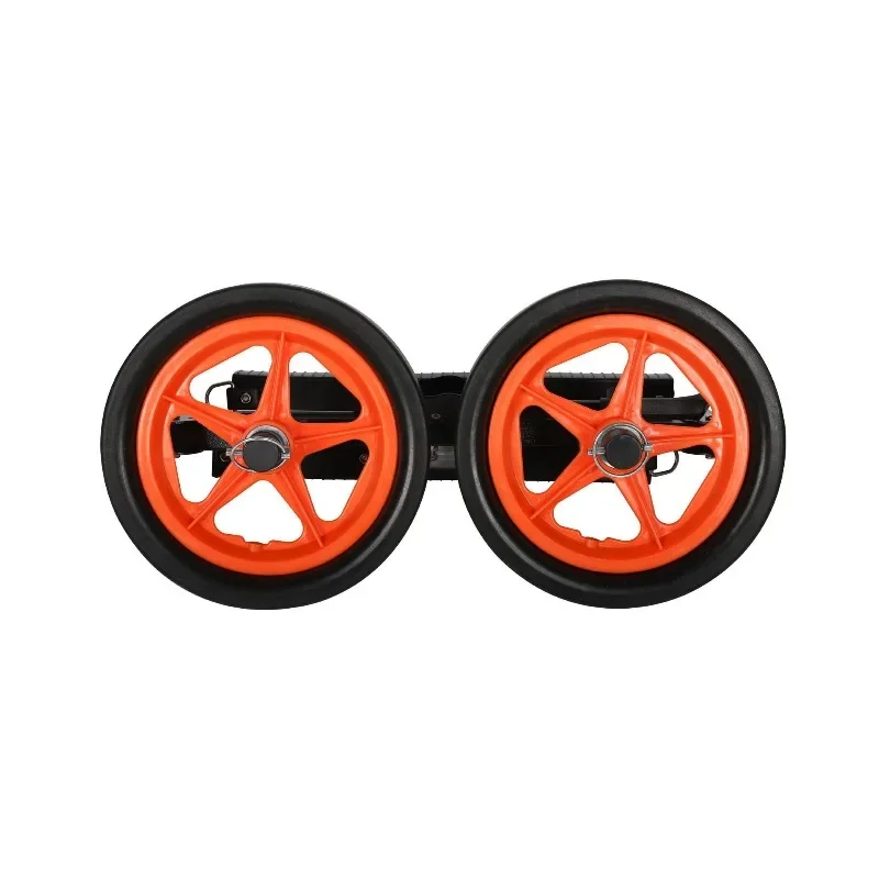 Folding kayak trailer with iron PU wheels