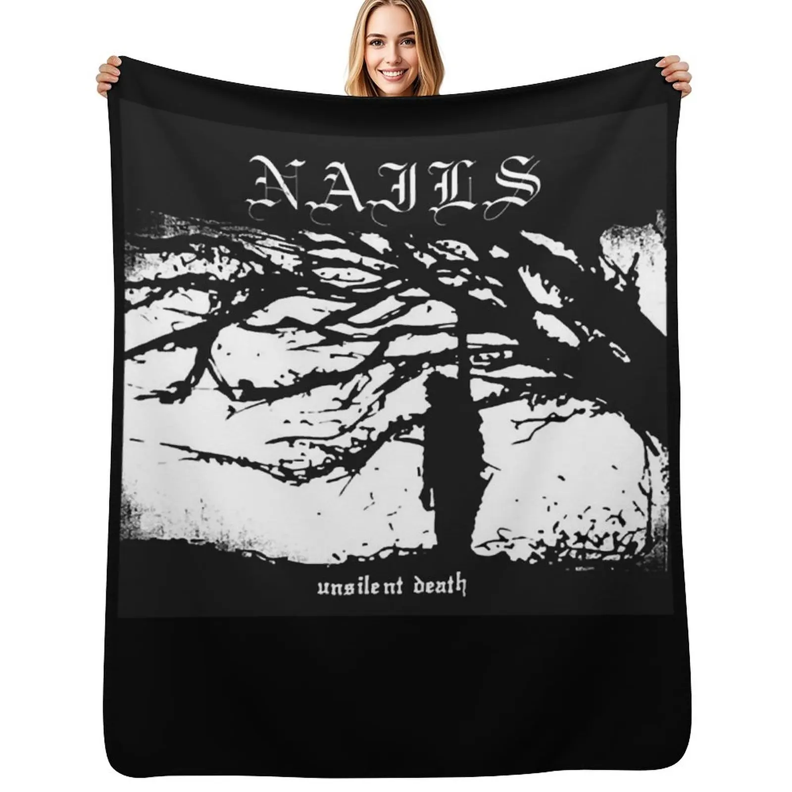 

nails band-trending Throw Blanket Thin Luxury Brand Large Thermal Blankets