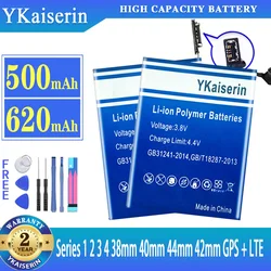 YKaiserin Battery For Apple Watch Series 1 2 3 4 38mm 40mm 44mm 42mm For iWatch S1 S2 S3 GPS LTE S4 Batterij