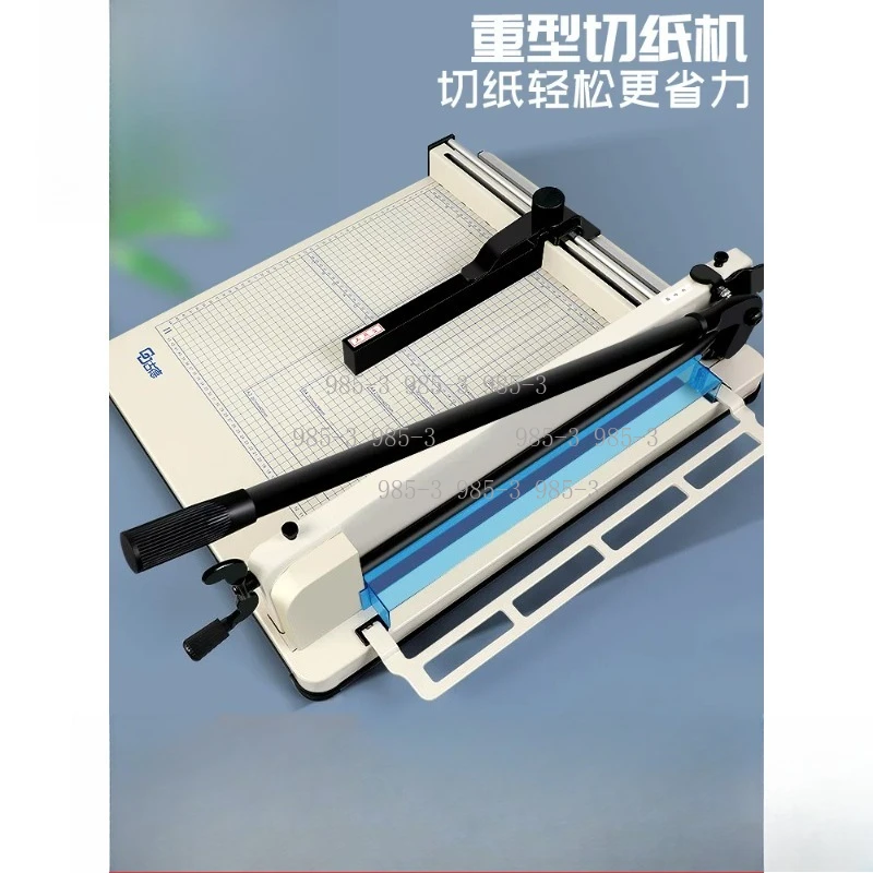 Heavy Duty A4 Manual Paper Trimmer, Hand Operated Paper Cutter for Photo and Document Cutting