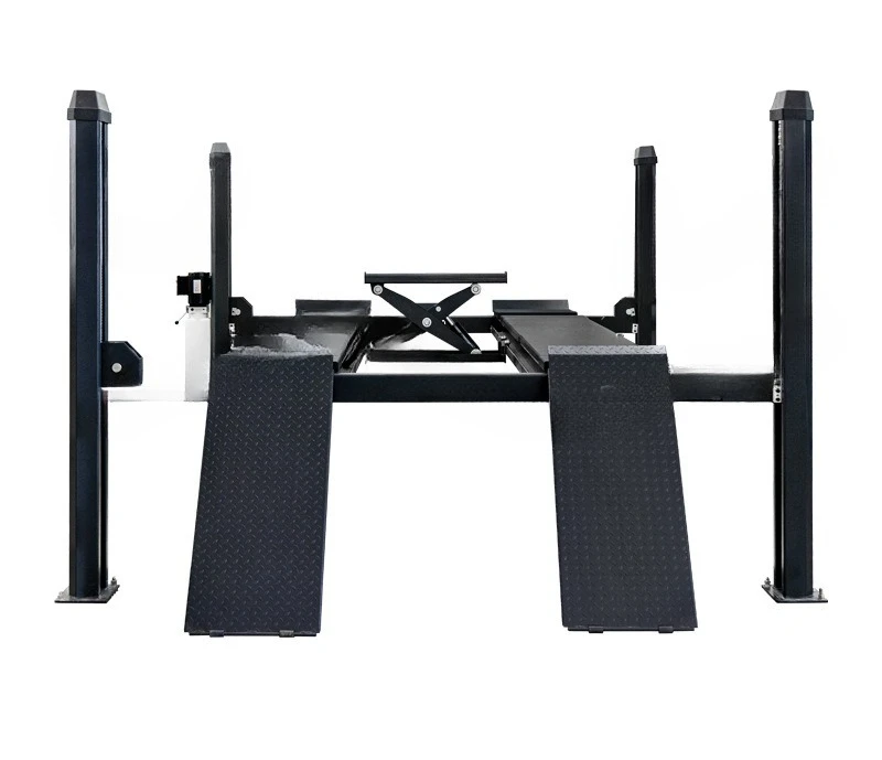 

3D four-wheel aligner four-column lift lift car positioning maintenance
