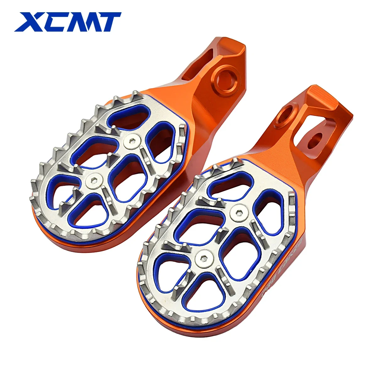 Forged Enlarged Foot Pegs FootRest Footpegs Rests Pedals For KTM 125-500 250 300 350 EXC EXCF XCW 2024 XC SX XCF SXF 2023-2024