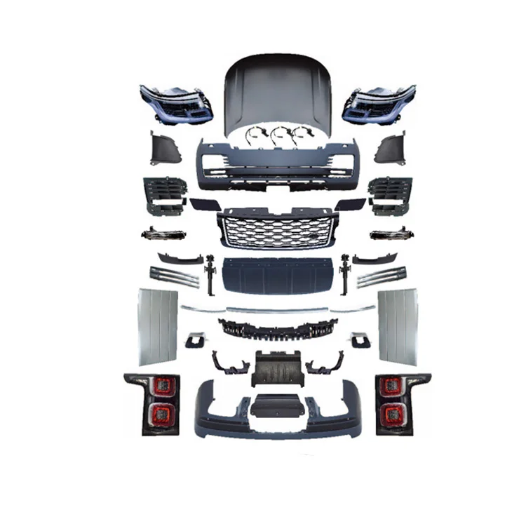 

Damei Auto Parts Upgrade 2022 Style Body Kit Diffuser LED Headlight Taillights Hood Bumper Body Kits For Range Rover VOGUE 2013-