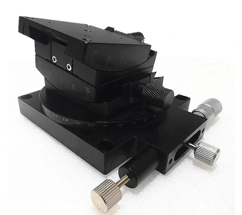 Unilateral adjustable angle workbench 40/60/80 manual adjustable angle standard high-precision sliding table