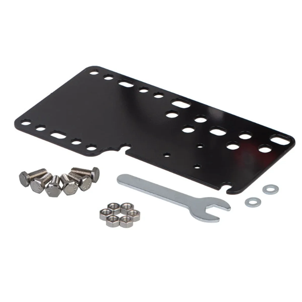 

AT-Black Metal SIM Racing Game USB Handbrake Holder Fixed Plate for Hand