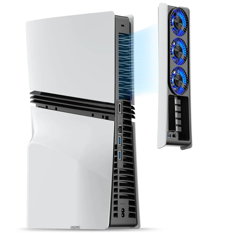 

Intelligent Temperature Control Cooling Fan For PS5 Pro Low Noise Design Suitable For Disc & Digital Edition Models