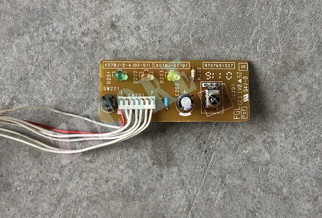기존 Fujitsu 인버터 에어컨 K07AN-C-A (02-01) 컴퓨터 보드 9707648027