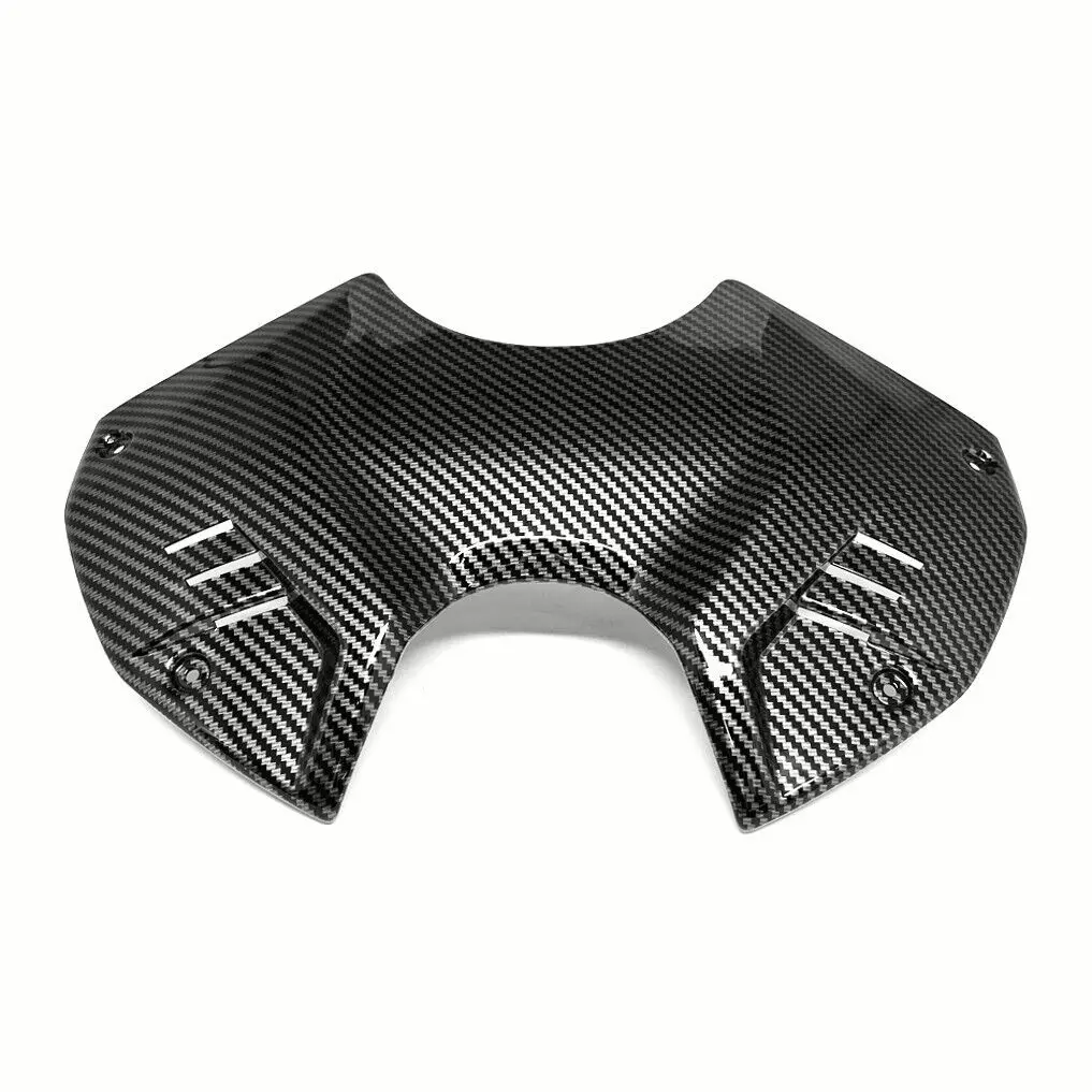 

For DUCATI Streetfighter V4 V4S V4 S 2020-2022 Motorcycle Accessories Hydro Dipped Carbon Fiber Finish Tank Front Cover Fairing