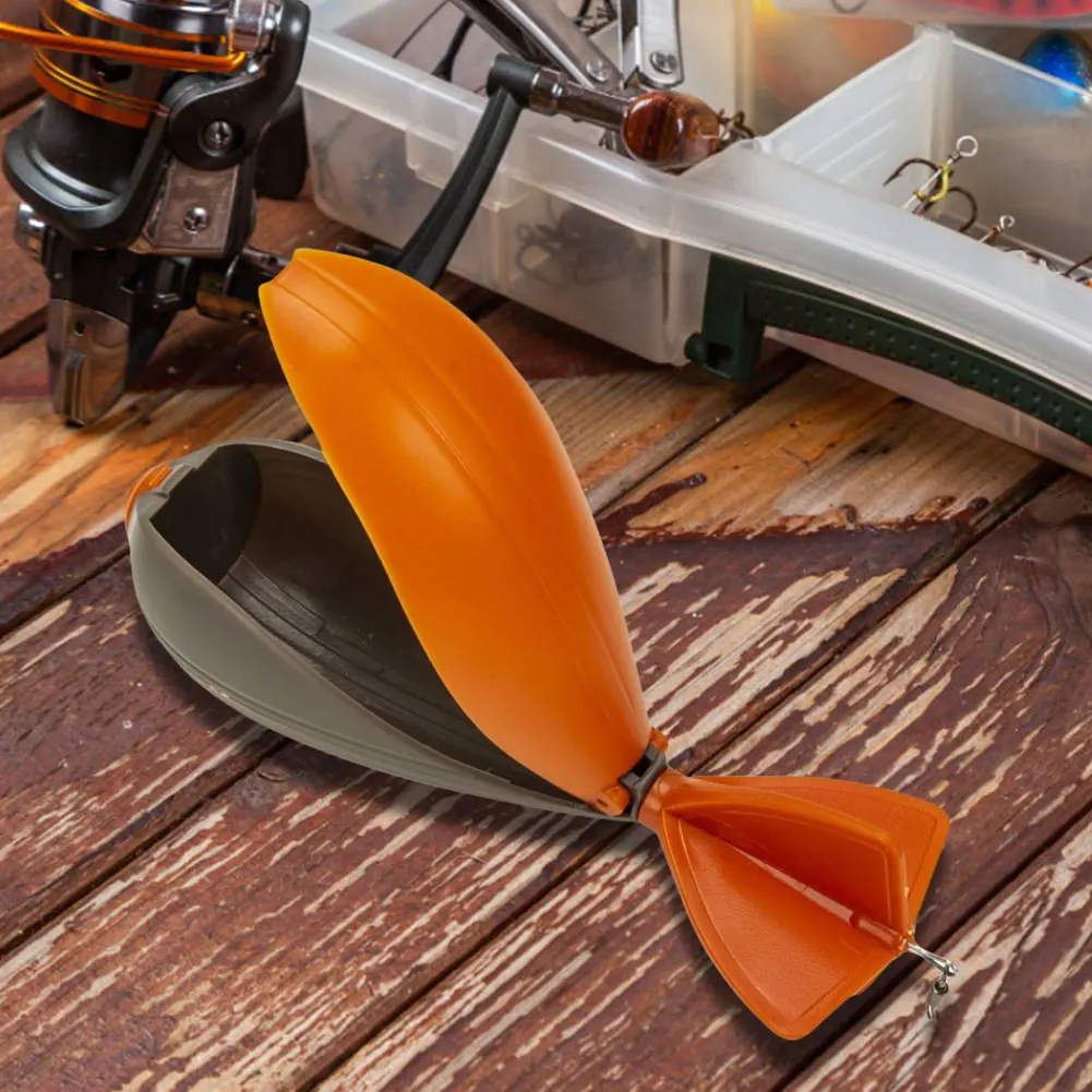 الكارب ملحقات صيد سمك الطعم قاذف الطعم قنبلة الصيد Spomb صاروخ المغذية تعويم إغراء بيليه موقف قاذف ملحقات صيد سمك