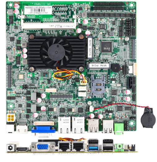 Placa base Industrial integrada Bay Trail J1900 DDR3L, MINI-ITX estándar de baja potencia, precios muy bajos, venta de liquidación