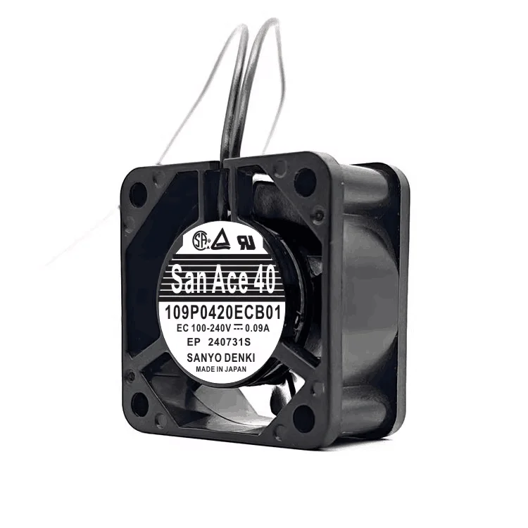 

Новинка для Sanyo 109P0420ECB01 4 см 4020 AC48-100-240V EC широкий диапазон напряжения двойной шарик осевой бесшумный вентилятор охлаждения потока