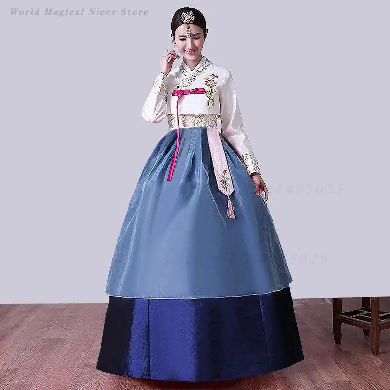 women-chaoxianzu-minority-traditional-embroidered-korean-style-hanbok-wedding-gown-folk-dance-costume-for-stage-performance