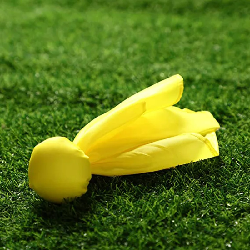 Cartão do apito, vermelho e amarelo do material do poliéster, para o árbitro do futebol americano, esportes exteriores, 1 grupo