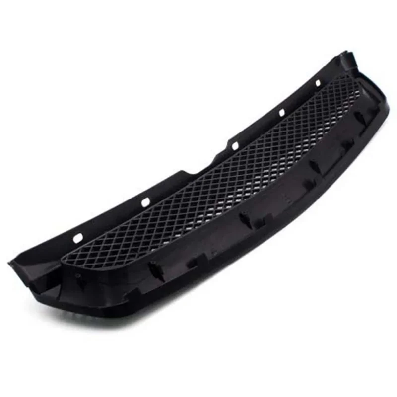 Multifunctional Gloss Black ABS Racing Front Bumper Mesh Grille For Vehicles 2001-2003 Replacement Auto Parts