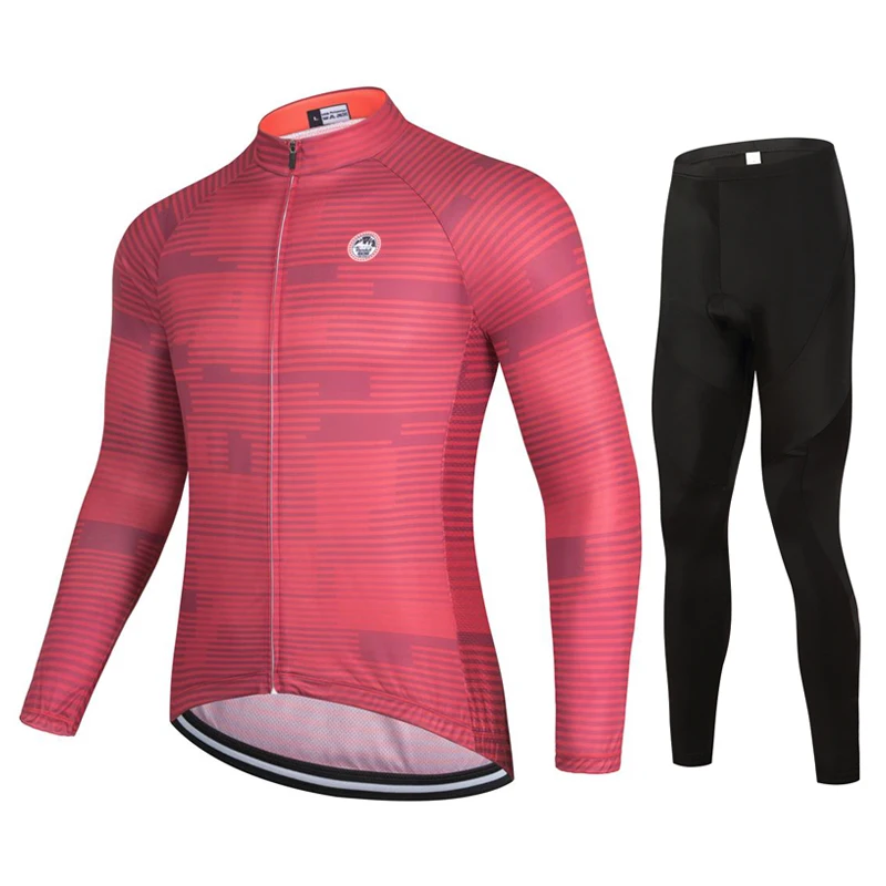 

Комплект велосипедных трикотажных изделий с длинными рукавами команды 2025 года, весенняя одежда для горного велосипеда, Ropa Maillot Ciclismo, одежда для гоночного велосипеда, одежда для велоспорта