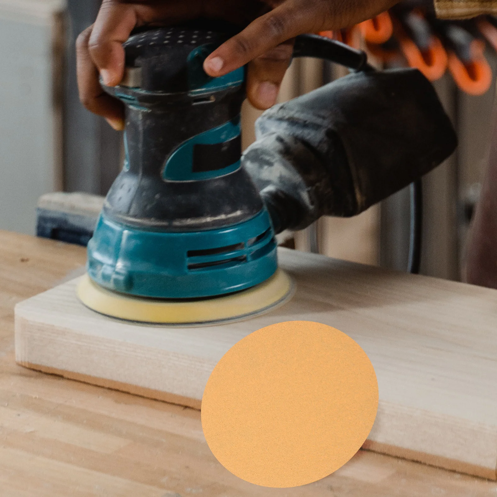 40 قطعة من أوراق الصنفرة متنوعة من وسادات الصنفرة المستديرة ذات الحصباء الدقيقة للأثاث الخشبي وتلميع المعادن ورق الصنفرة ورق الرمل #4