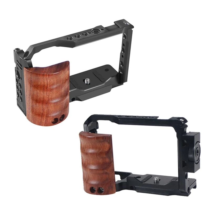 BNVN-Camera Cage Rig Quick Release Plate Stabilizer Rig Protective For Sony ZVE10 DSLR Camera Video Shooting