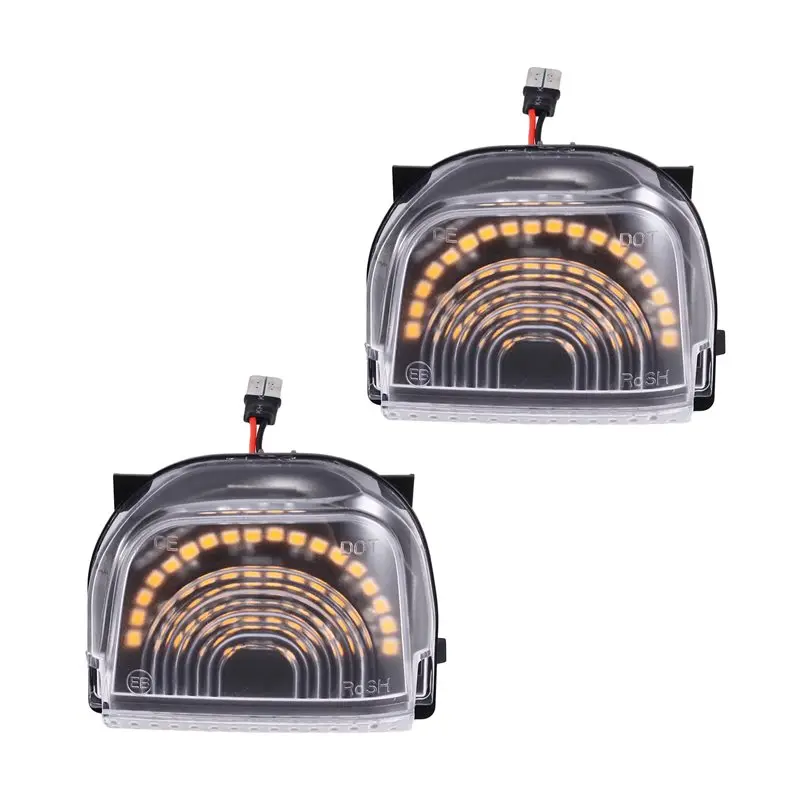 

ABQB-1Pair Mirror Turn Signal Indicator Light For Sprinter 2018+ A9109064600 A9109064700