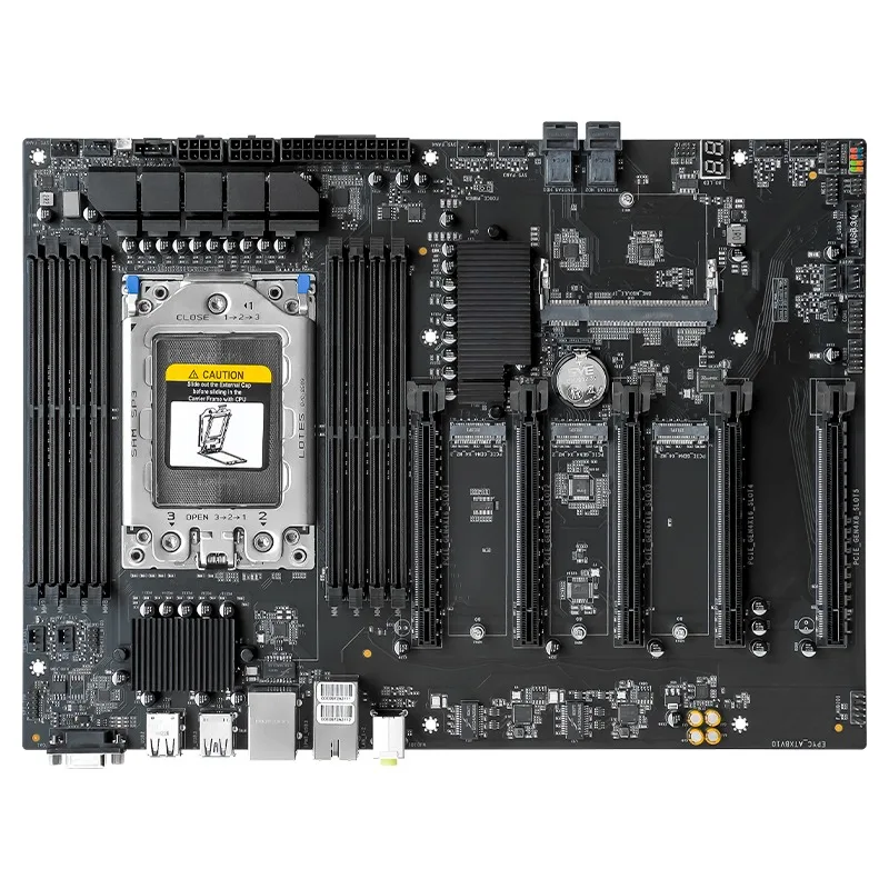 اللوحة الأم JGINYUE EPYC H13 AMD مع وحدة BMC تدعم AMD EPYC 7002/7003 Series CPU 8 * DDR4 2TB ذاكرة IPMI DUAL 2.5G Network #4