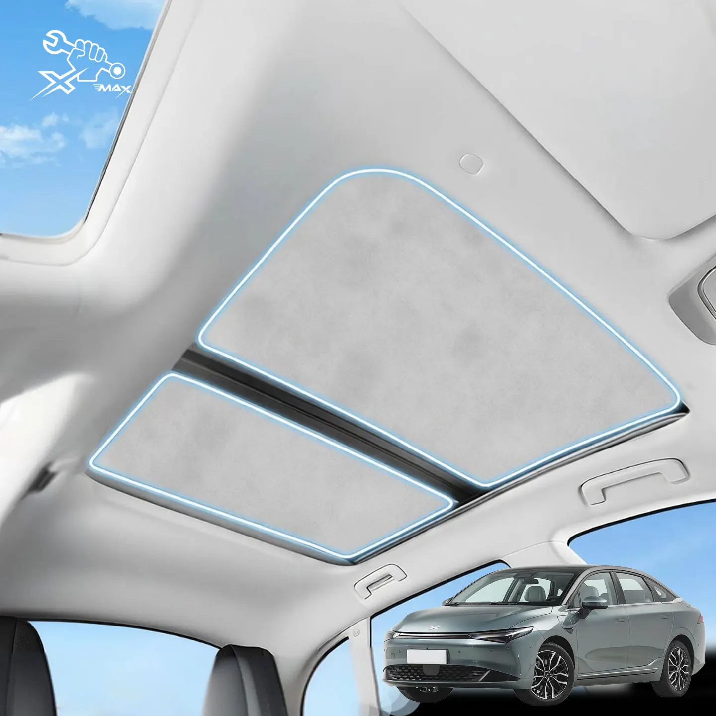 Car Sunroof Shade F…