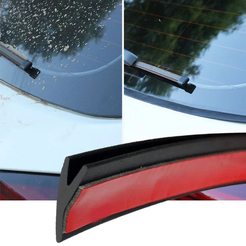 Car Y Shape Rubber Seal Weather Strip Edge Moulding Trim Weather Strip Sticker Auto Weatherstrip Windshield Rubber Seal