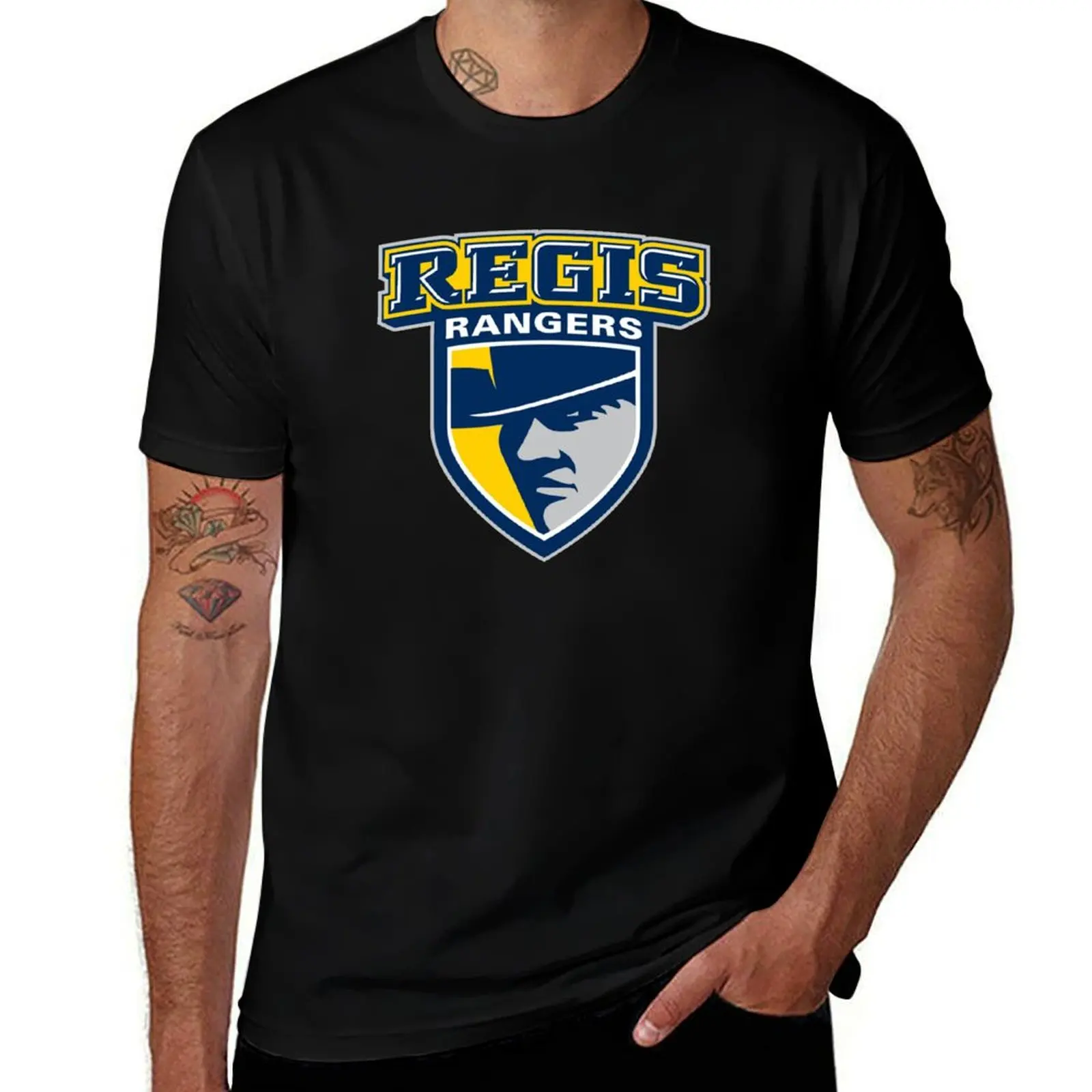 Regis University T-Shirt Plus Size All Match Tee Shirt T-Shirt