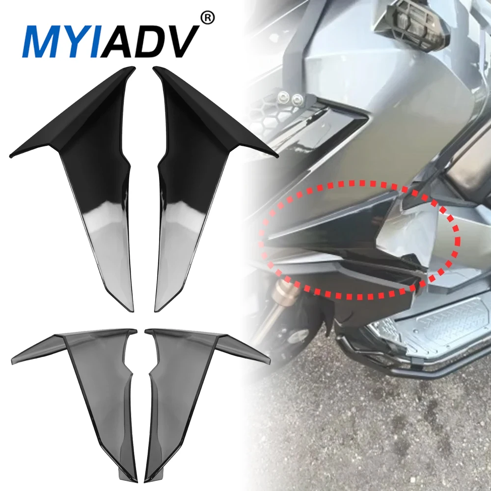 For Honda ADV350 ADV 350 2022-2026 Motorcycle Leg Fairing Wind Deflector Parts Accessories Side Windshield Thigh Windscreens