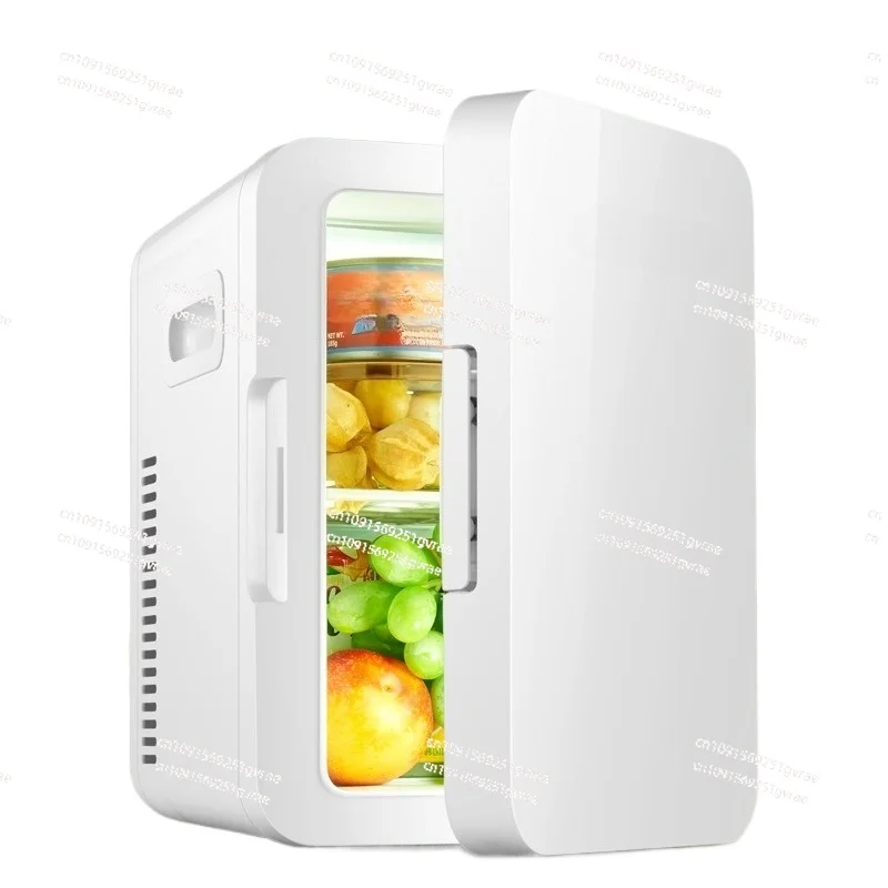 

Автомобильный холодильник 8л, небольшой холодильник, мини-маленький холодильник для офиса, общежития, косметический нагревательный и охлаждающий ящик для дома и улицы