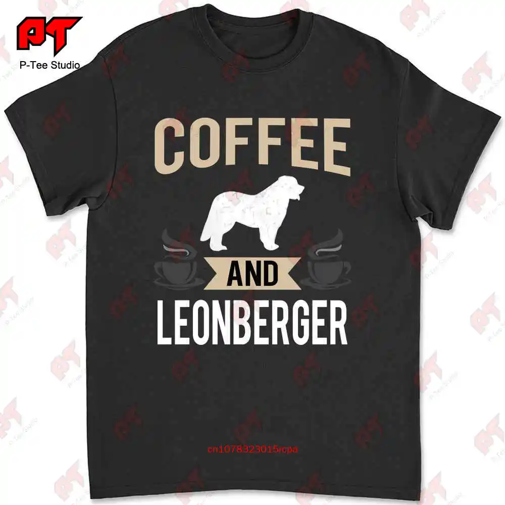 Coffee And Leonberger Dog T-shirt BPGP