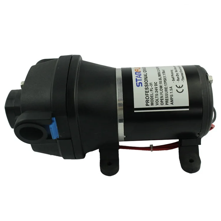 FL-35 DC 12V 12.5LPM Self Priming Electric Motor Diaphragm Sea Water Pump small marine water jet pump