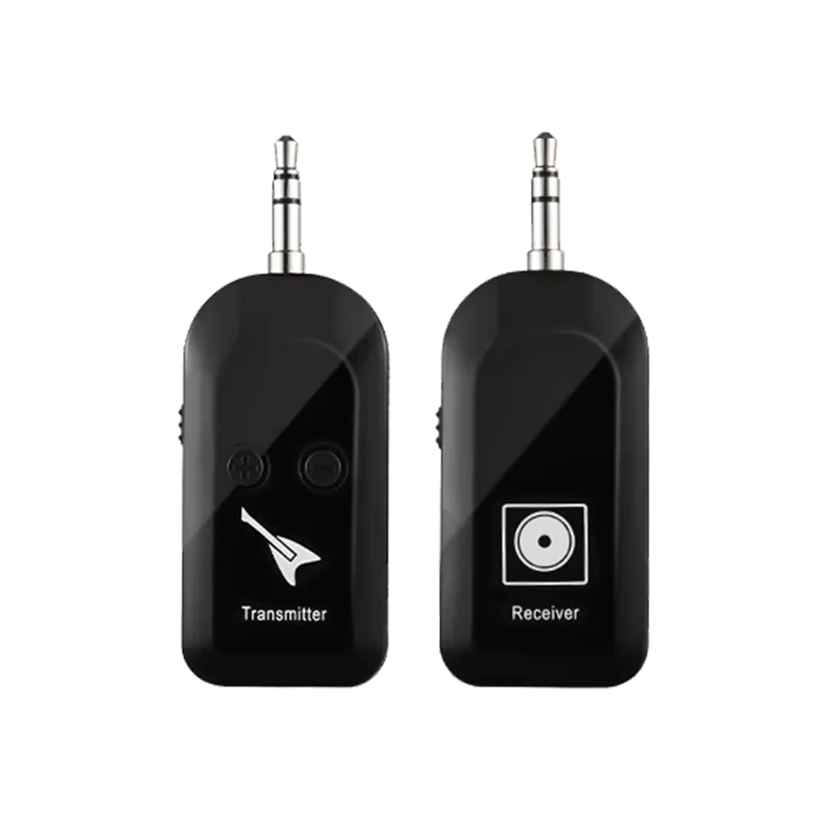 

A07I Wireless Guitar System Rechargeable 2.4G Guitar Transmitter Receiver Set Realtime with 6.35mm Adapter MusicAccessories A