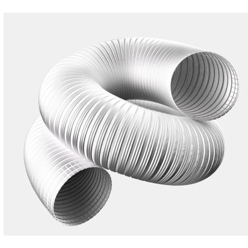 

Range Hood Exhaust Pipe Kitchen Range Pipe Ventilation Duct Thickened Aluminum Smoke Accessories