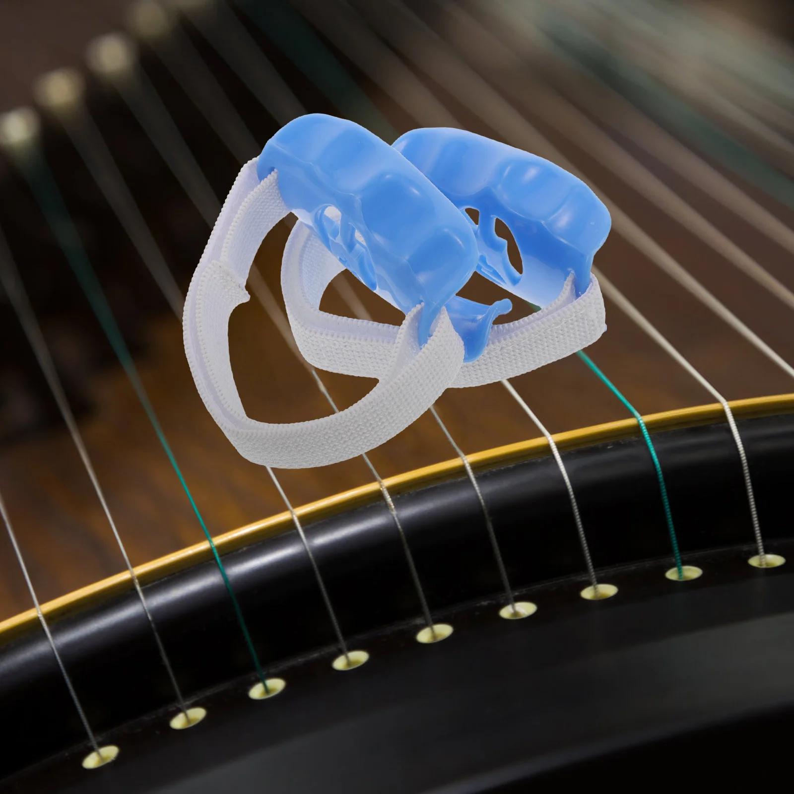 

1Pair Guzheng Finger Trainer Exercise Tool for Novice Comfortable Material Portable Practice Device Finger Trainer