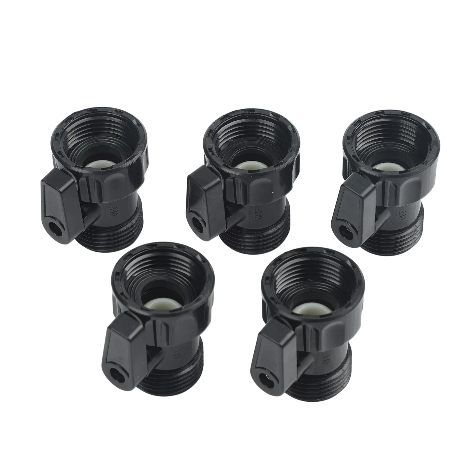 12 PCS Garden Hose Shut Off Valves For Water Control Hose Repair Extension Water Connector Extender Valves With Switch  Watering
