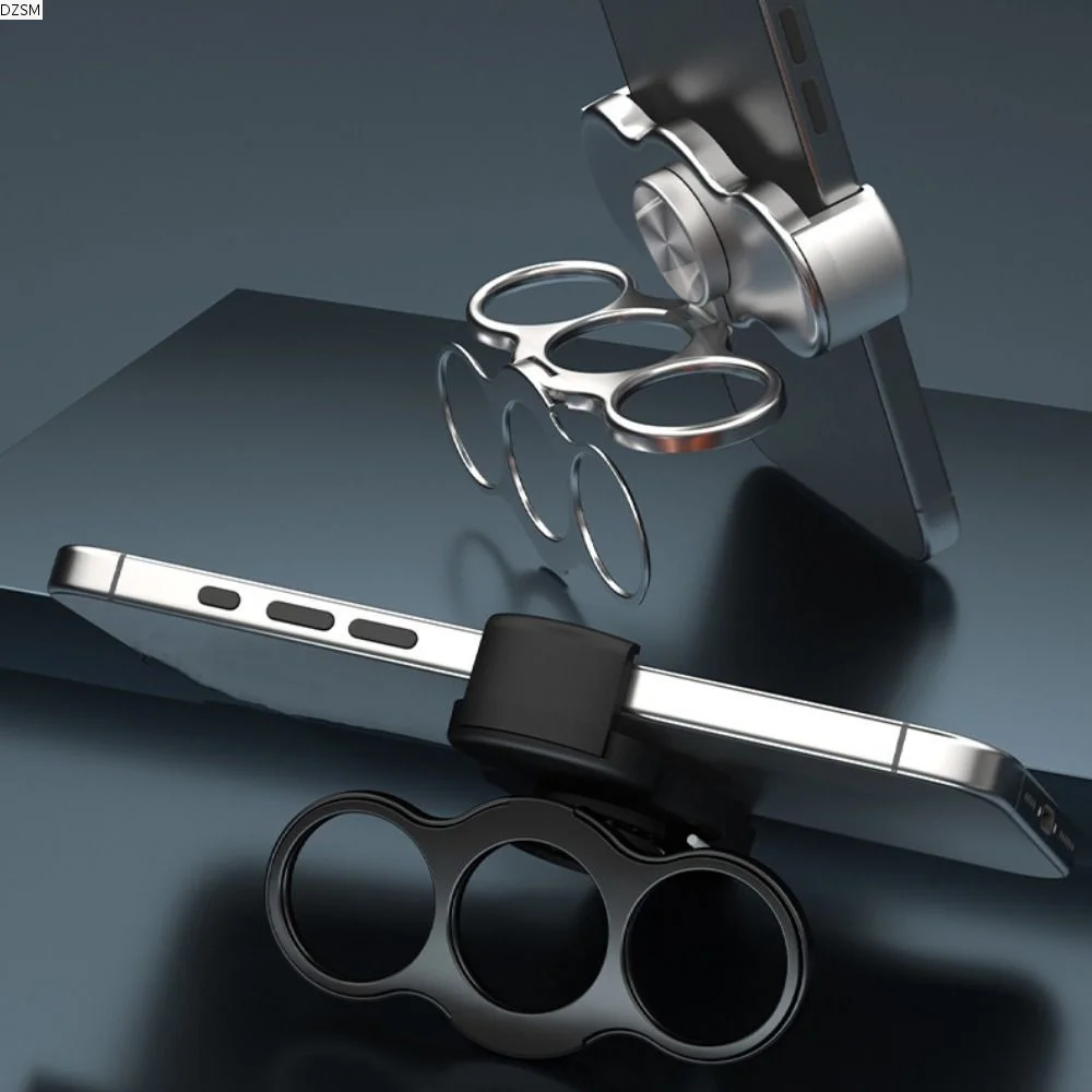 

Складной держатель для телефона с регулируемым углом наклона, устойчивая подставка для телефона с вращением на 360 градусов, креативная многофункциональная подставка