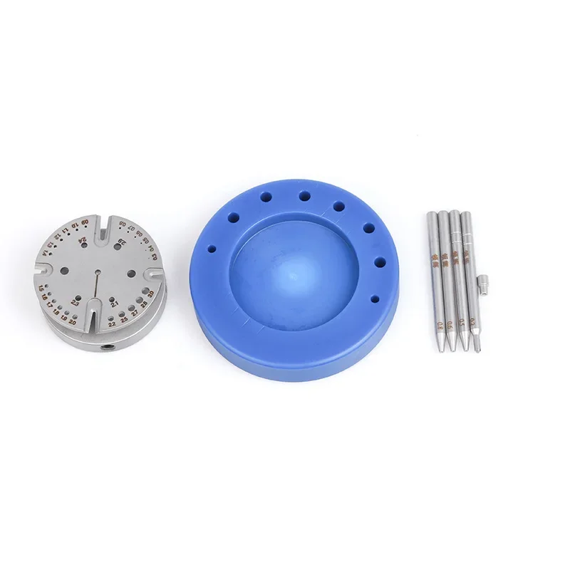 

Watch Repair Tools All Steel Balance Wheel Punch Hairspring Punch Actuator Removal and Installation Tools Swing Axle Core