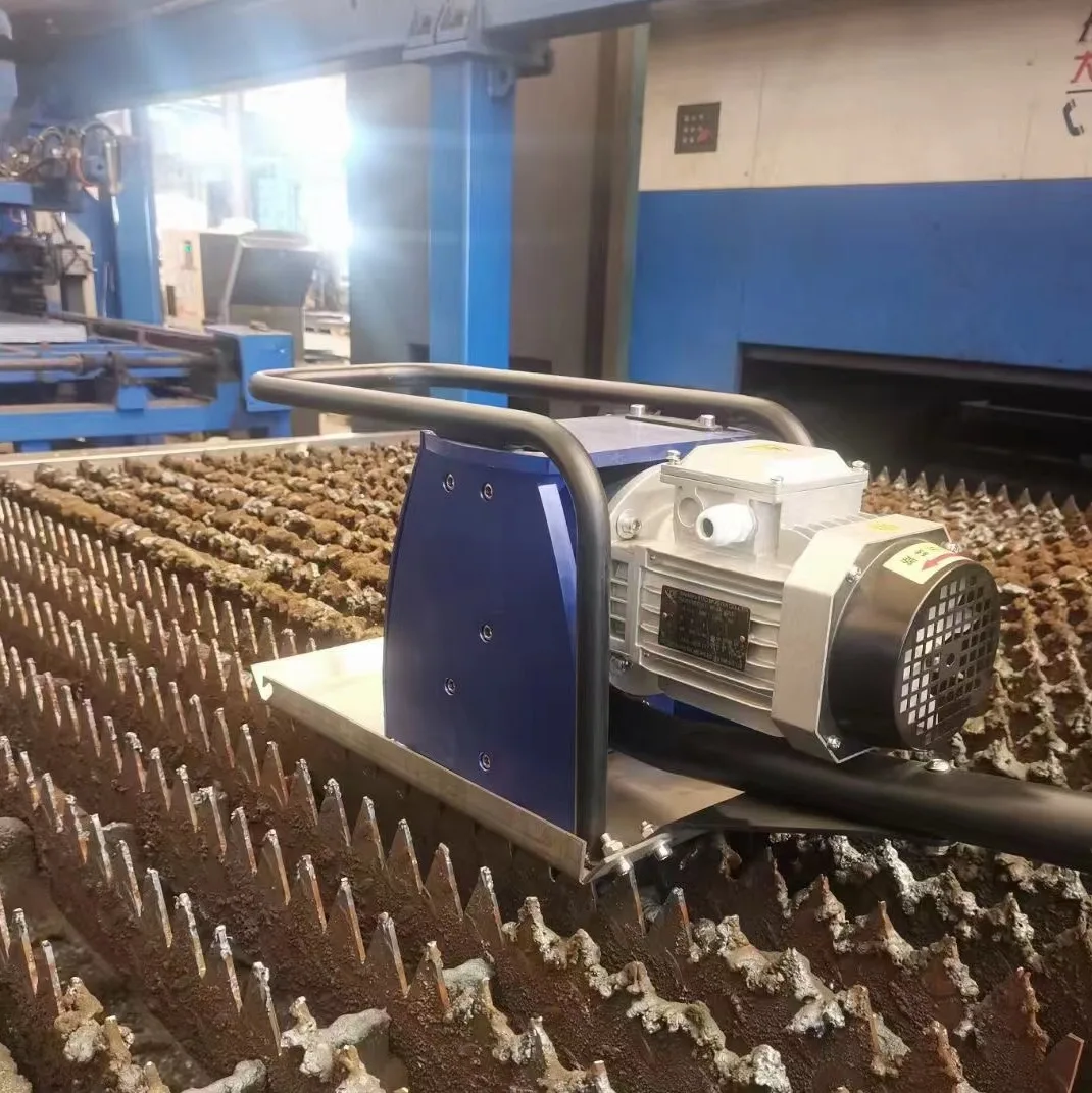 2026 2025 Easy Operation Built Tough Slag Remover For Laser Cutting Machine Blade Worktable With Hot Sale