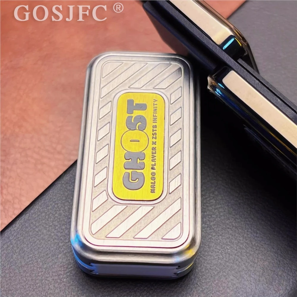 Hooloo EDC 2025 メカニカルゴーストエクストラロングパラグラフ高密度タッチダイレクトプッシュスライダーメカニカルディンディン EDC ストレスリリーフおもちゃ