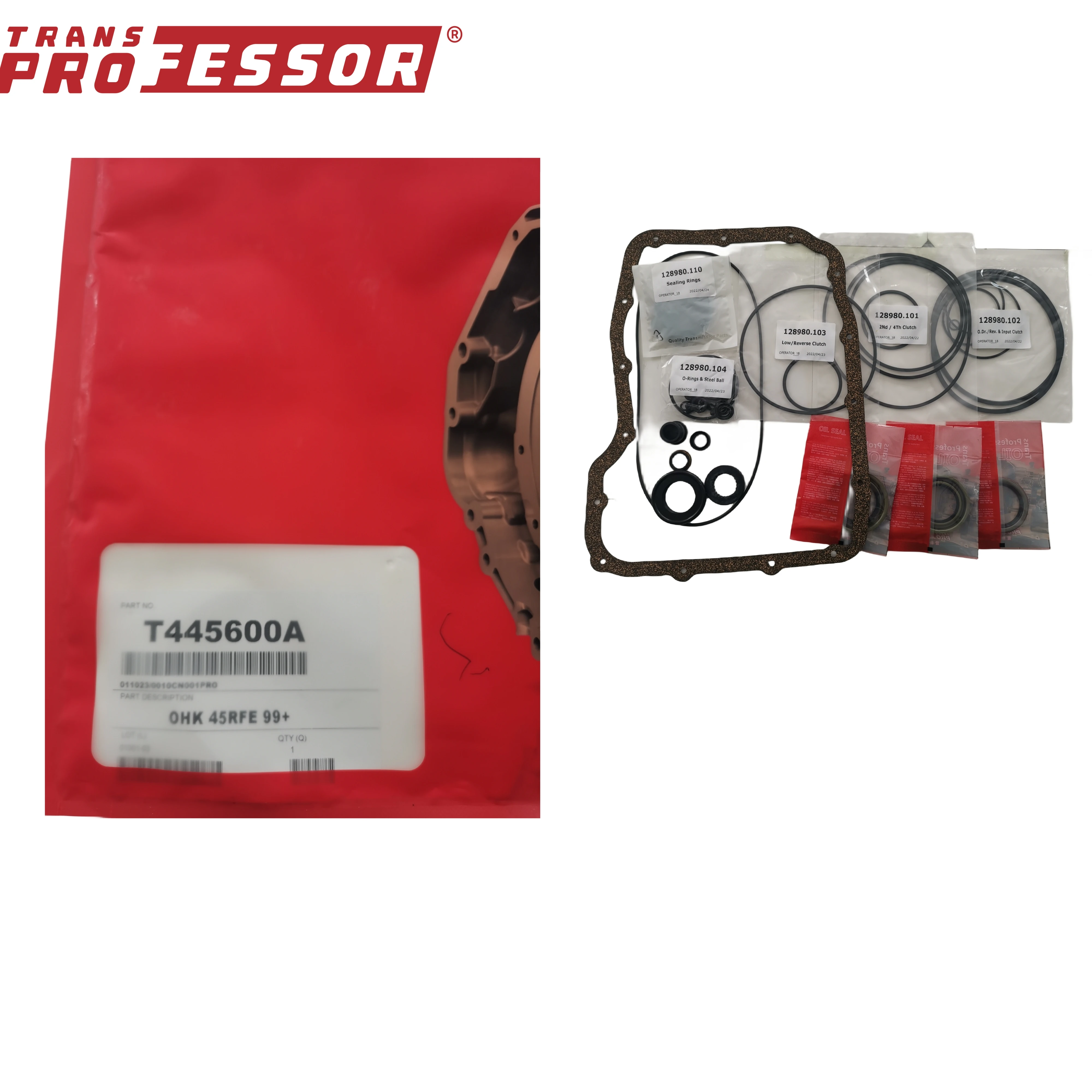 45RFE Transmission Repair Overhaul Kit for Chrysler Grand Cherokee,TransProfessor OHK Rebuild Gaskets Oil Seals Car Accessories
