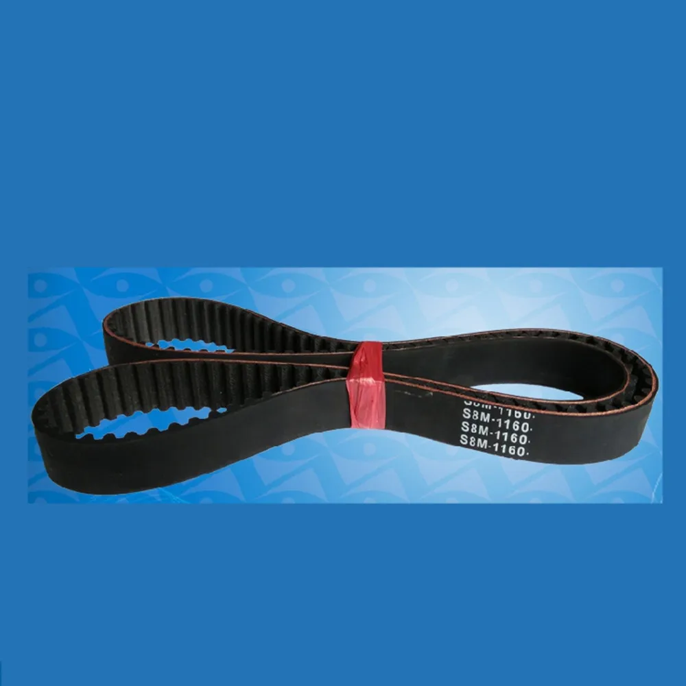 10Mm Width Black Timing Belt S8M-1104/1120/1128/1136/1152/1160/1176/1184/1192