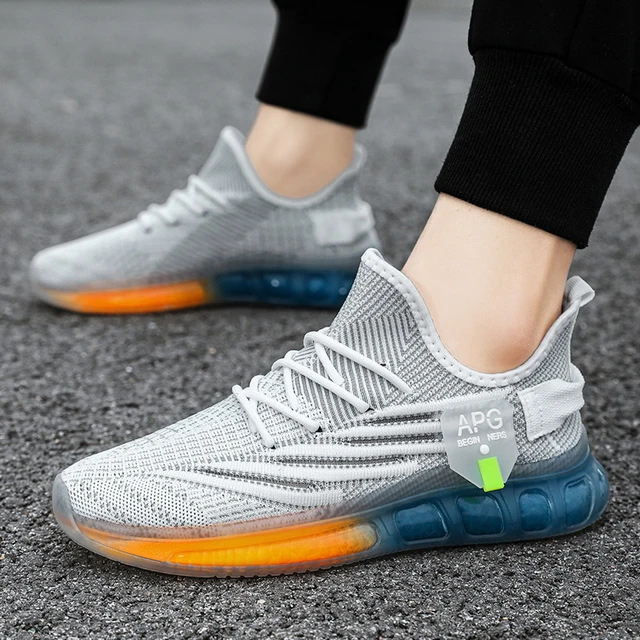 Men s Tennis Sneakers Brand Designer 350 Shoes Fluorescent Sole Casual Shoes Air Sneakers Lightweight Running Shoes AliExpress